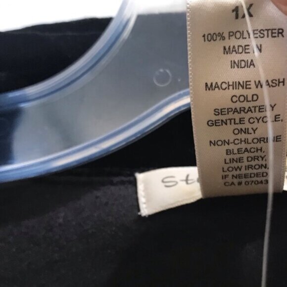 Studio WestApparel NEW Velvet Boho Embroidered Jacket Blazer Unlined Oversize 1X - Picture 13 of 16